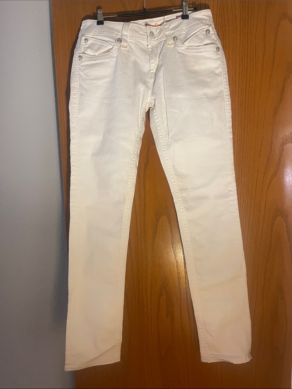 Rock Revival White Skinny Jeans